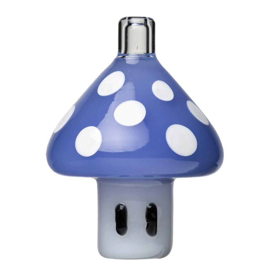 Human Grade Mushroom Carb Cap *ATX Only / Milky Blue LC